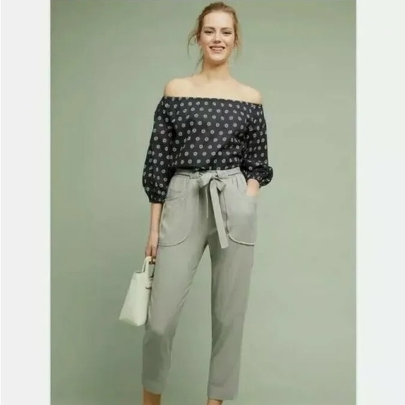 Anthropologie Maeve Maiden Off-The-Shoulder Blouse - Picture 3 of 15